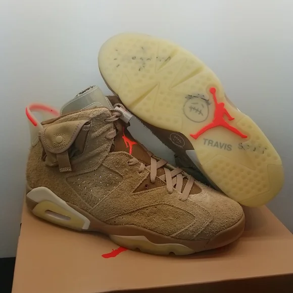 Air Jordan 6 Retro SP " British Khaki" - Picture 4 of 10